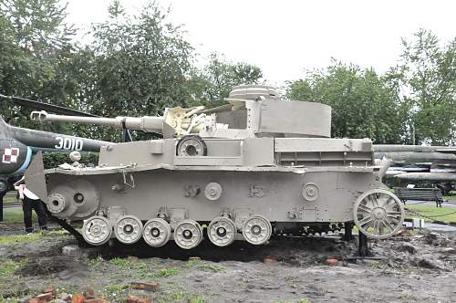 PzKpfw IV Ausf J  found in Poland