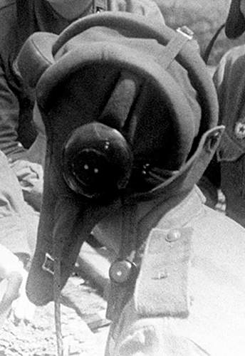 Russian WWII tank helmet headset
