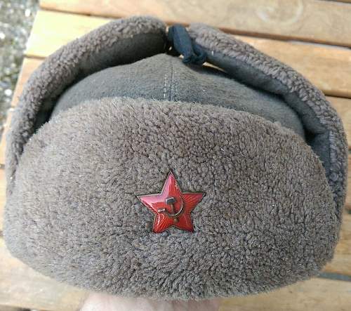 New Ushanka cap