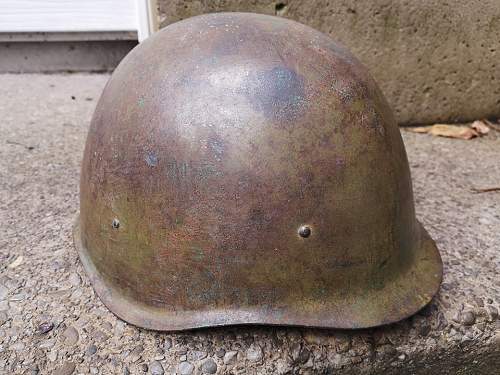 SSch40 Wartime Helmet?? Post War??  Help Needed