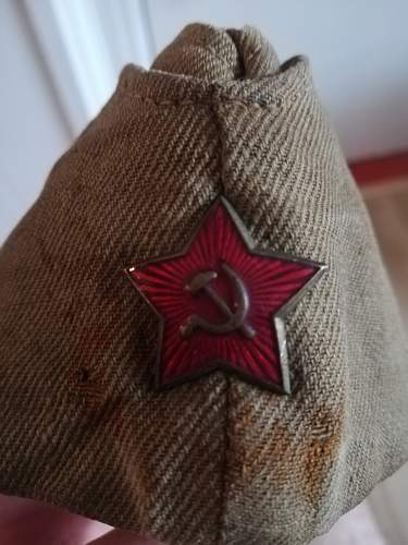 Wartime Russian Pilotka