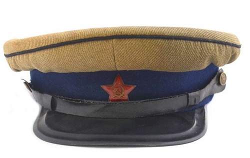 Need help concerning ww2 soviet cavalry officer's visor cap