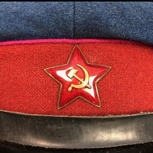 NKVD visor, original or repro?