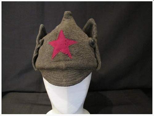 Original   wwii russian early war budenovka cap ??