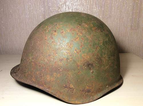 Soviet helmet wartime or postwar?