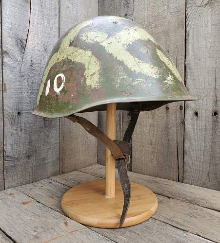 Camouflage Soviet Ssh 68 Helmet