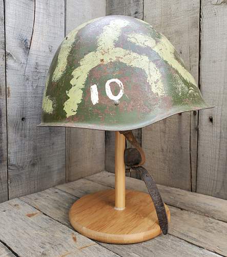 Camouflage Soviet Ssh 68 Helmet