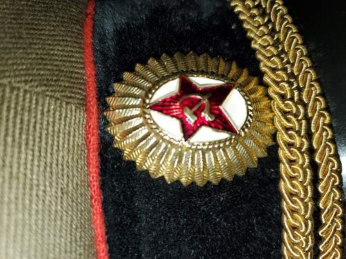 Came across this USSR officer's cap. Can you help me verify?