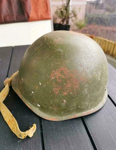 Is this helmet war time or post war?