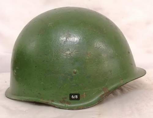 Wartime or postwar SSH40 russian helmet ?