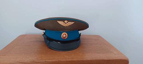 Soviet Airforce Cap Help