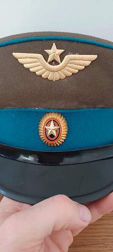 Soviet Airforce Cap Help