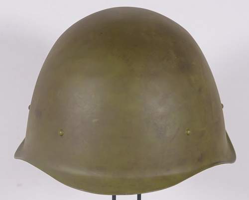 Soviet SSh40 helmet dated 45 but are the stamps true?