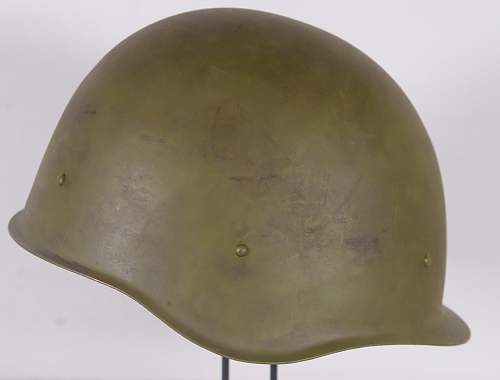 Soviet SSh40 helmet dated 45 but are the stamps true?