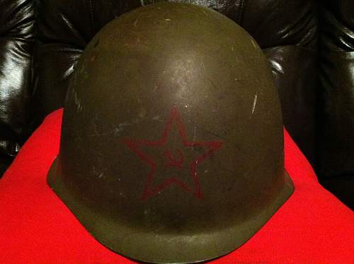 2 Russian Steel Helmets