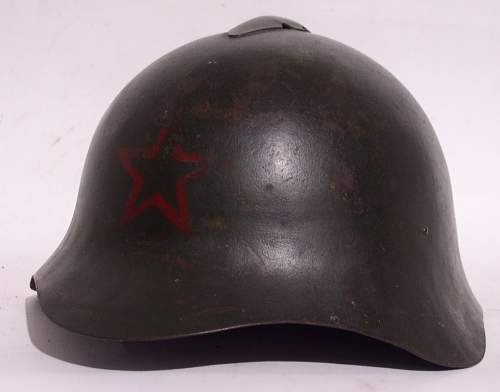 Soviet M36 steelhelmet, early