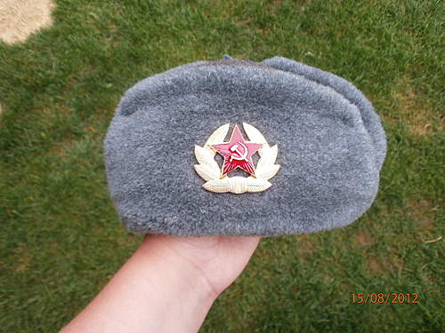 Soviet ushanka needs dating.