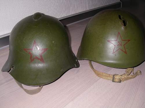 Proper paint for restorations of SSh-36, and SSch-40 kaska