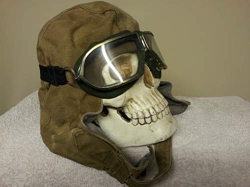 tank helmet  goggle pickup