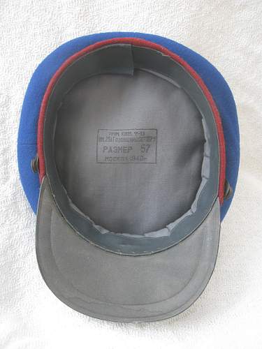 NKVD Visor Cap