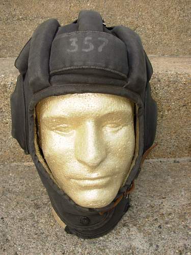 Canvas Tankist Helmet