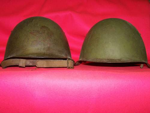 Soviet helmets. Difference between SSch 39 and 40 helmets