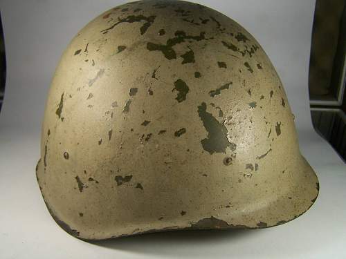 &#1057;&#1064;- 40 white camo helmet by ZKO factory, 1941 dated