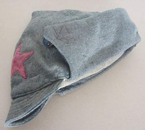 Early RKKA Budionovka winter cap to Infantry , Circa 1922