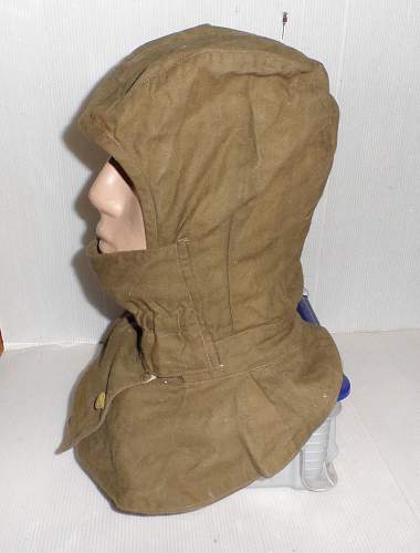 1941 cloth helmet/head cover for your review