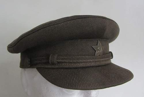 RKKA visor hat, I think its original..?