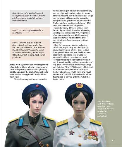 Soviet women beret