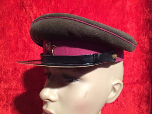 Infantry woolen  soviet  cap 1954