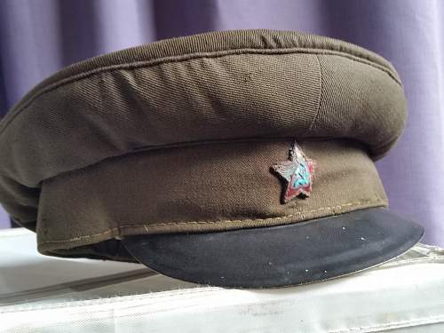 Old Soviet Visor Cap