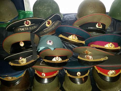 Old Soviet Visor Cap