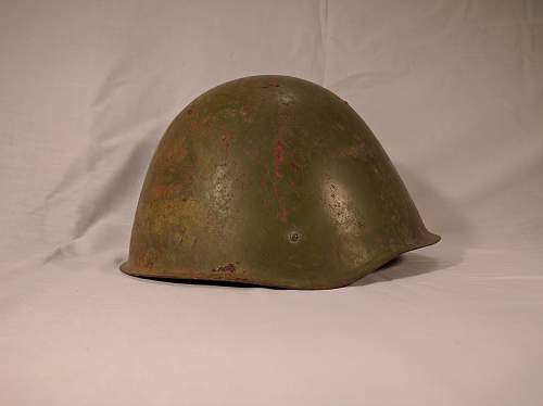 Can someone help me identify this Soviet helmet?