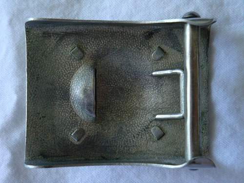 Aluminum Heer Buckle w/Right-Facing Eagle and SA Buckle: Recent Purchases!