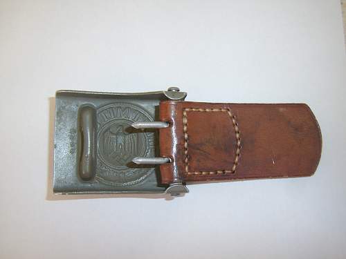 Heer 1938 buckle (What's going on ?)