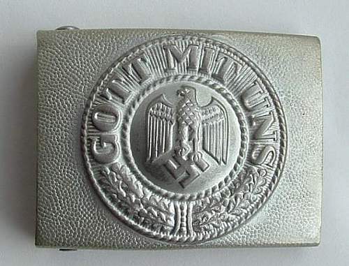 Early Army Buckles