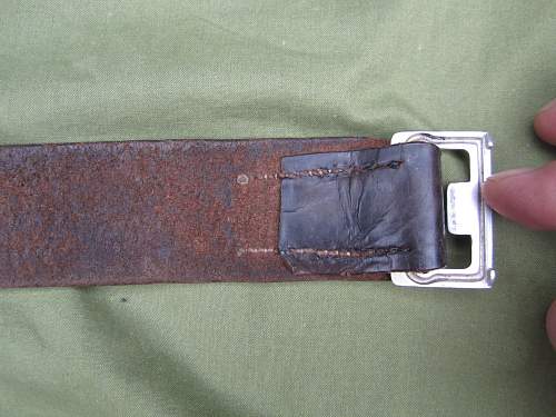 Leather Belt Help Please