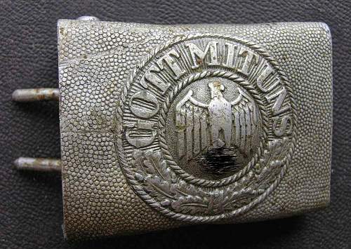 Wehrmacht Heer buckle Makers