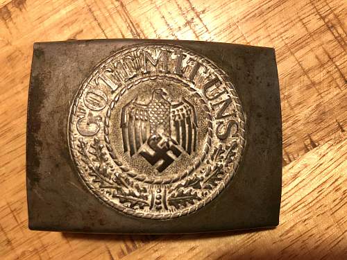 Real Franke &amp; Co Heer Belt Buckle?