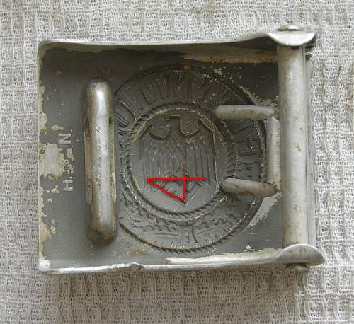 Wehrmacht Heer buckle Makers