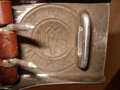 WH panzer buckle