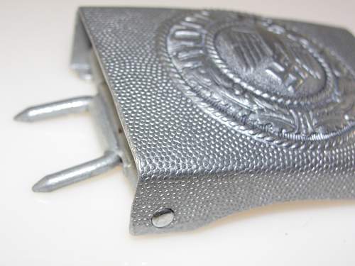 Aluminium Heer buckle F.R.O. Original or Fake, opinion please.