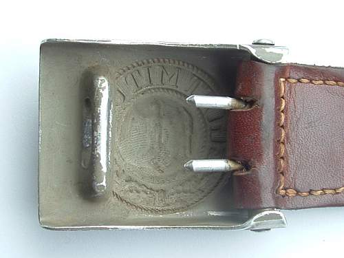 Heer belt buckle found in a bunker in the 1970's