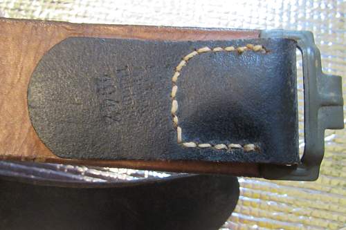 Steel belt buckle N&amp;H 1942