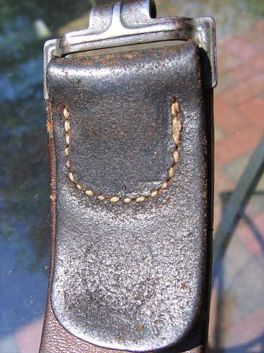 Recent belt/buckle purchase - unmarked buckle/faint marked belt