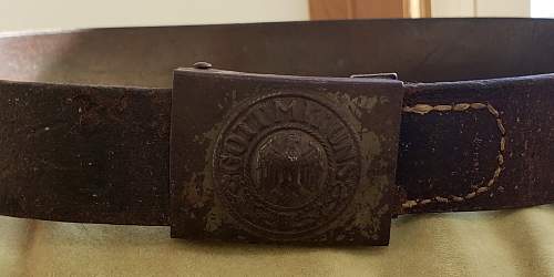 Heer Buckle and Belt/Matthias Salcher und Sohne/ Walstatt 1940