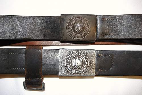 Heer: R. Schmidt Belt and Buckle