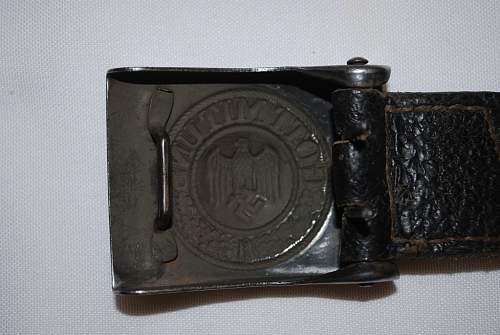 Heer: R. Schmidt Belt and Buckle